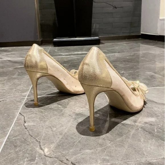 Women's lace-up fashion shoes with pointed toes and thick single shoes - Picture 5 of 9